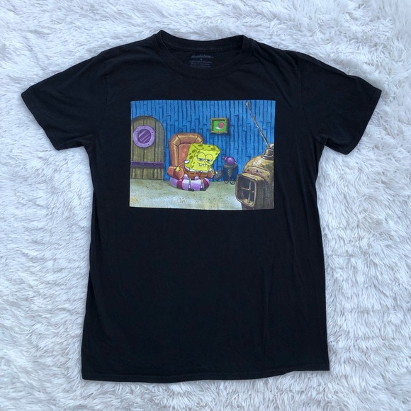 NICKELODEON • Imma Head Out Meme SpongeBob SquarePants Tee Shirt Size Medium - Picture 4 of 8